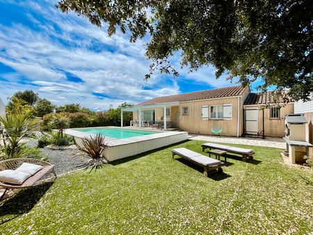 villa plain pied 105 m2 sur terrain 600 m2 avec piscine