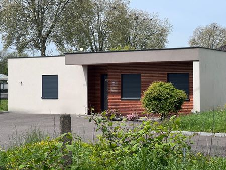 dannemarie - maison de plain-pied de 81m²: l'art de vivre simplifié