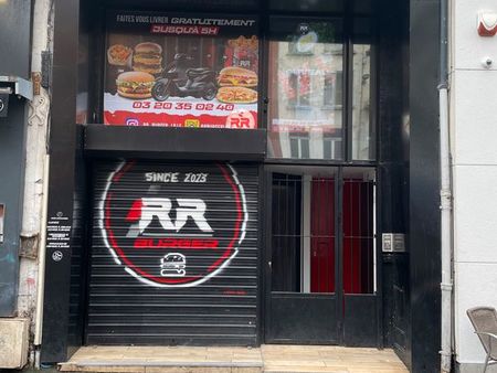 restauration rapid burger fond de commerce