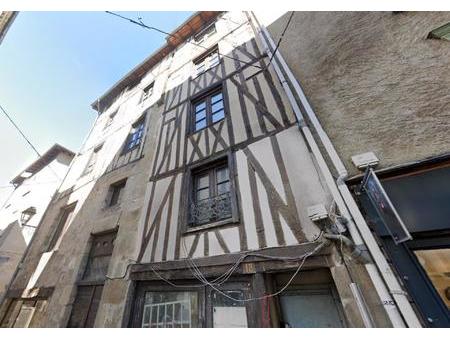 ideal investissement a vendre immeuble a colombage limoges :