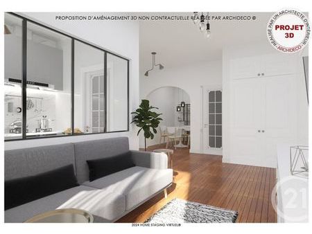 appartement à vendre - 2 pièces - 37 28 m2 - lyon - 69007 - rhone-alpes
