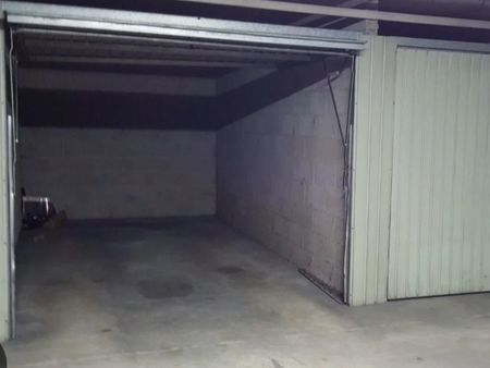 garage box en sous sol