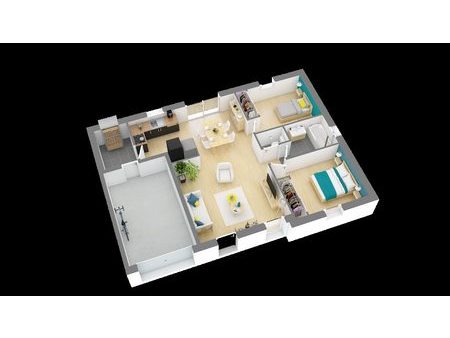 vente maison neuve 3 pièces 63 m²
