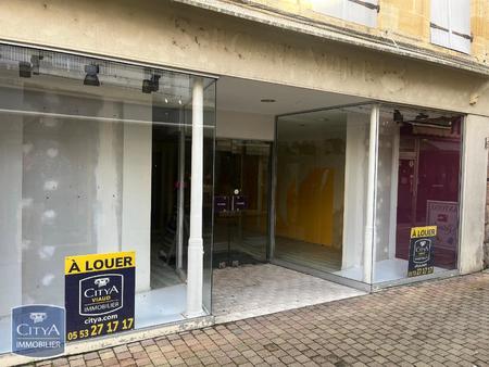 location local commercial bergerac (24100)  1 200€