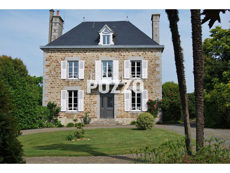 a vendre - propriété - avranches - maison bourgeoise en pierres - 7 pièce(s) 169 m² - dépe