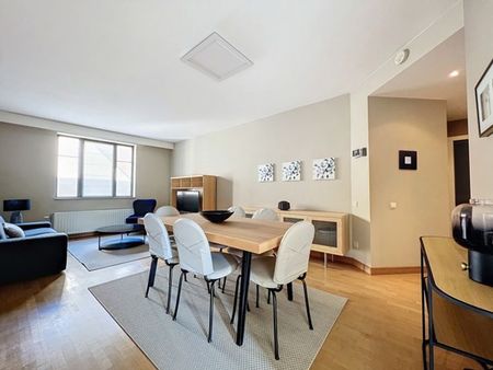 appartement deux chambres - sablon - meublé