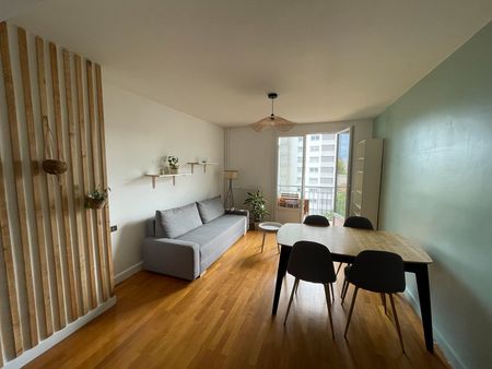 location appartement t3 meuble avec balcon lyon 7