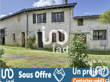 vente maison à châtignac (16480) : à vendre / 69m² châtignac