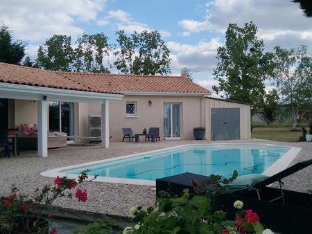 vente maison piscine à saint-pierre-de-mons (33210) : à vendre piscine / 138m² saint-pierr