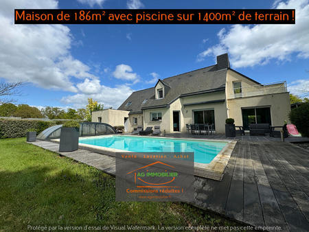 vente maison piscine à bruz (35170) : à vendre piscine / 190m² bruz