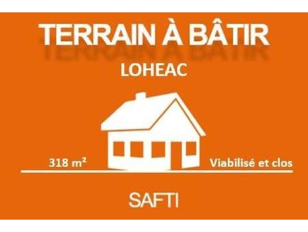 vente terrain à lohéac (35550) : à vendre / 318m² lohéac