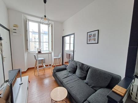 location appartement t1 meublé à nantes centre ville (44000) : à louer t1 meublé / 23m² na