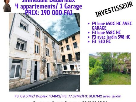 vente maison 1 pièce 320 m²