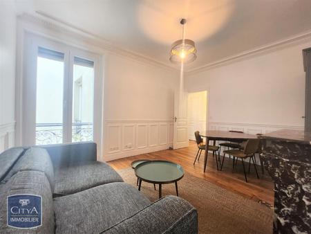 location appartement paris 17e arrondissement (75017) 2 pièces 44.39m²  1 700€