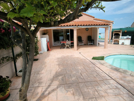 villa plain-pied avec piscine à st laurent de la salanque