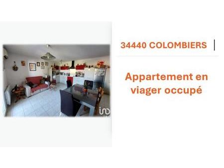 vente appartement 3 pièces viager à colombiers (34440) : à vendre 3 pièces viager / 60m² c