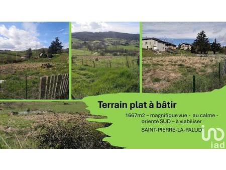 vente terrain à saint-pierre-la-palud (69210) : à vendre / 1667m² saint-pierre-la-palud