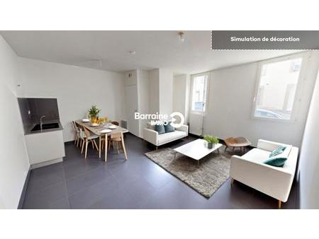 exclusivite a vendre brest centre ville saint-michel appartement t3 46.69m² 1 chambre 1 bu