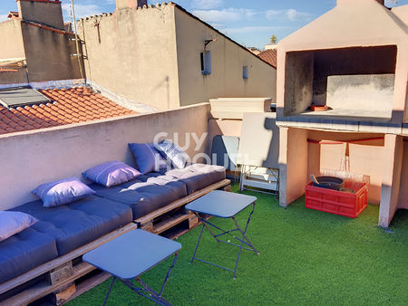 exclusivité a vendre à perpignan (66000) appartement duplex - terrasse de 4 pièces 75 m²