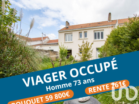 vente maison viager à nantes (44000) : à vendre viager / 89m² nantes