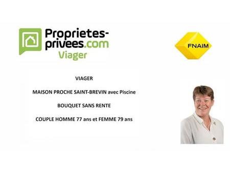 vente maison viager à saint-brevin-les-pins (44250) : à vendre viager / 112m² saint-brevin