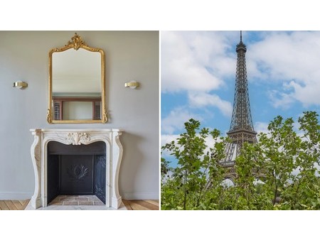 paris 16th district a unique panoramic view of eiffel tower and seine  magnificent 3-bed a