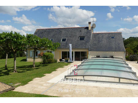 vente maison piscine à gennes-val-de-loire (49350) : à vendre piscine / 217m² gennes-val-d