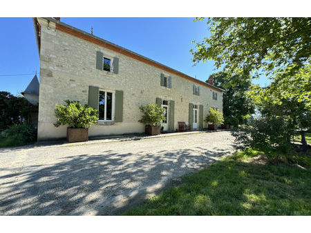 vente maison 9 pièces 287 m² saint-sylvestre-sur-lot (47140)