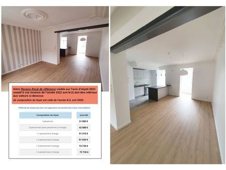 location appartement f3 92m²