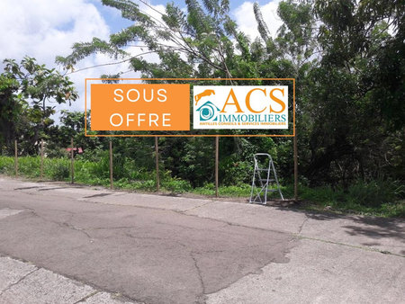 terrain constructible  quartier bac - ducos