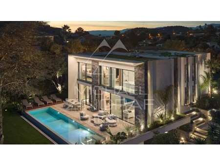 super cannes - remarkable new architect-designed property - panoramic sea view  cannes  pr