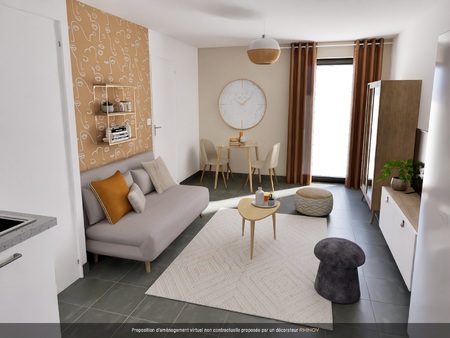 vente appartement clermont-ferrand (63) 2 pièces 34.4m²  120 000€