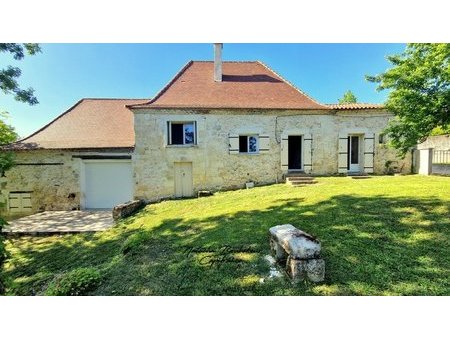 eyraud-crempse-maurens (24)  maison en pierre avec vue dégagée  4 pièces + terrain