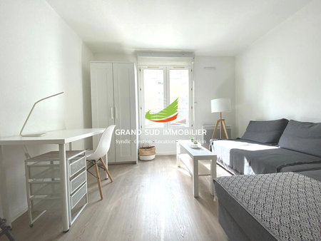 appartement t1 meublé  quartier saint-michel 31400 : 530€ cc