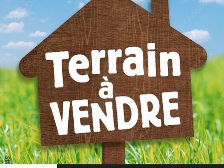 vente terrain 500 m²