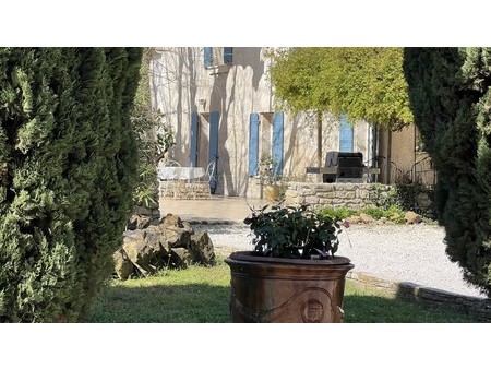 authentic mas provenal + 2 rented apartments f3/f1 - 20 min from uzs    30700 other for sa