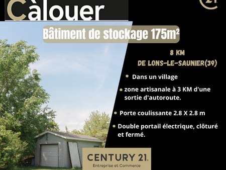 location d'entrepôt de 175 m² à lons-le-saunier - 39000