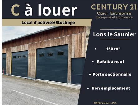 location d'entrepôt de 150 m² à villeneuve-sous-pymont - 39570