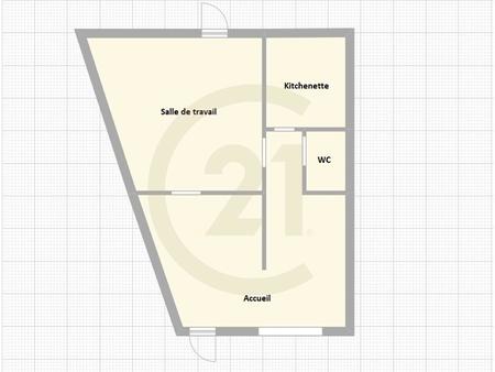 location de local commercial de 48 m² à lons-le-saunier - 39000