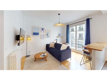 location : studio entièrement meublé et équipé situé dans le quartier grenelle à paris (75