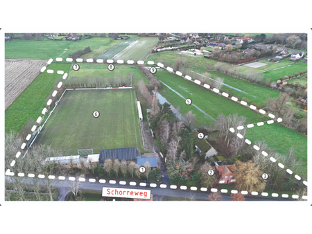 te koop: uniek landelijk gelegen perceel van 30.234 m² in middelburg