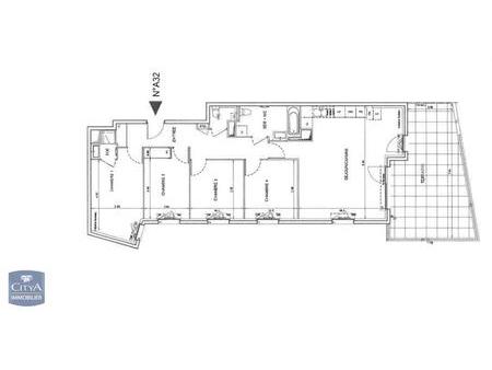 location appartement mionnay (01390) 5 pièces 100m²  1 540€