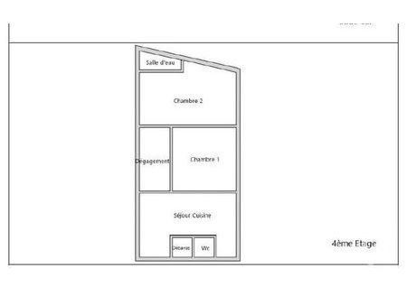 appartement f3 à vendre - 3 pièces - 48 m2 - paris - 75010 - ile-de-france