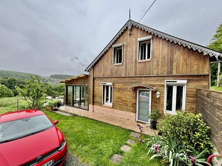 maison de 100 m2 vue sur la vallée du cailly