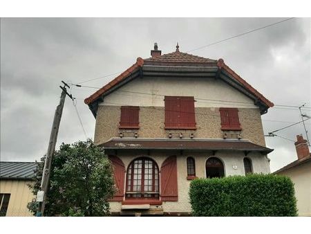 vente maison 4 pièces 97 m² montluçon (03100)