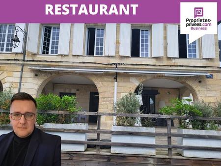nord bordeaux - restaurant emplacement n°1  terrasse 60 places