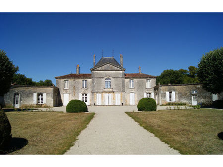 vente maison 12 pièces 556 m² saint-jean-d'angély (17400)