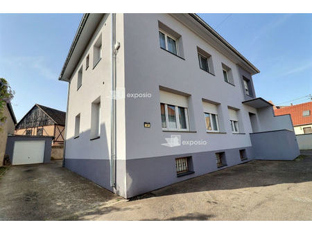immeuble rénové à gerstheim de 10 pièce(s)  213 m2 plus les comble  sur 6.22 ares