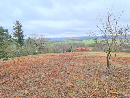 giroussens terrain avec vue imprenable de 1051 m2 à 5 min de l'a68