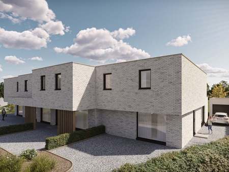 maison moderne avec jardin orienté au sud à zottegem à zottegem à partir de € 393.000 (100